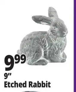 Ocean State Job Lot Stone Rabbit Statue offer