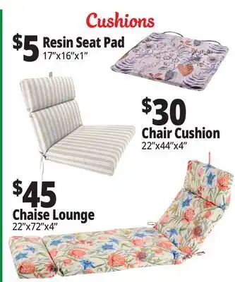 Ocean State Job Lot Cushions offer