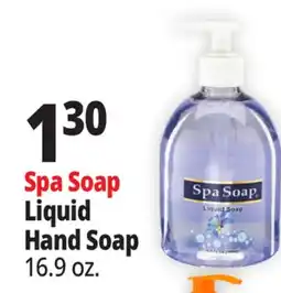 Ocean State Job Lot Spa Soap Antibacterial Liquid Soap 16.9 oz offer