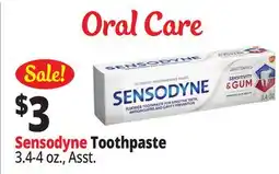 Ocean State Job Lot Sensodyne Toothpaste offer