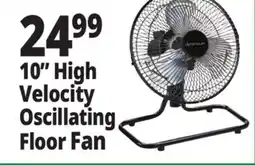 Ocean State Job Lot Penguin 10 High Velocity Desk Fan offer
