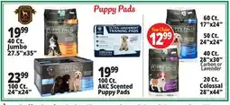 Ocean State Job Lot Puppy Pads offer