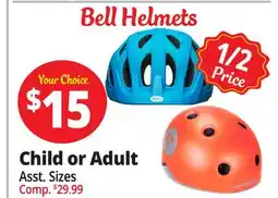 Ocean State Job Lot Bell Helmets offer