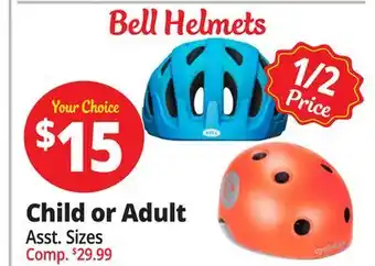 Ocean State Job Lot Bell Helmets offer