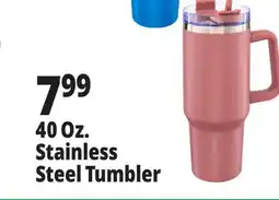 Ocean State Job Lot Double Walled Stainless Steel Tumbler 40 oz offer