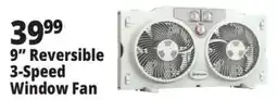 Ocean State Job Lot Penguin 9 Twin Window Fan offer