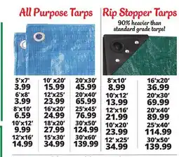 Ocean State Job Lot Tarps offer