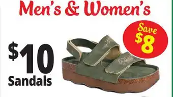 Ocean State Job Lot Sandals offer