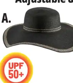 Ocean State Job Lot Extra-Wide Brim Straw Sun Hat offer