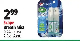 Ocean State Job Lot Scope Breath Mist offer