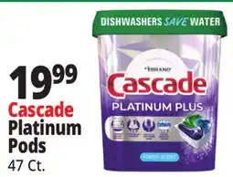 Ocean State Job Lot Cascade Platinum Plus Dishwasher Pods 47 Ct offer