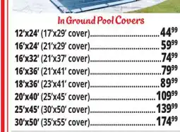 Ocean State Job Lot Pool Covers offer