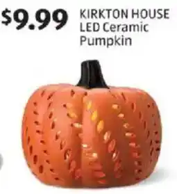 Aldi Kirkton house led ceramic pumpkin offer