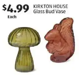 Aldi Kirkton house glass bud vase offer