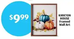 Aldi Kirkton house framed wall art offer