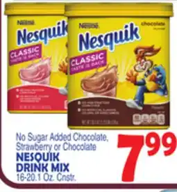 Bravo Supermarkets NESQUIK DRINK MIX offer