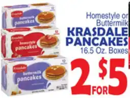 Bravo Supermarkets KRASDALE PANCAKES offer