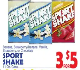 Bravo Supermarkets SPORT SHAKE offer