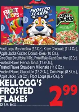 Bravo Supermarkets KELLOGG'S FROSTED FLAKES offer