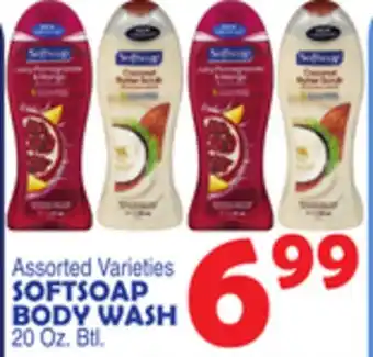 Bravo Supermarkets SOFTSOAP BODY WASH offer