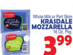 Bravo Supermarkets KRASDALE MOZZARELLA offer