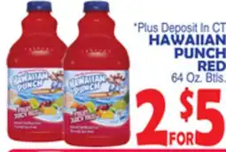 Bravo Supermarkets HAWAIIAN PUNCH RED offer