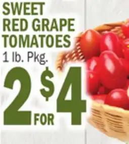 Bravo Supermarkets SWEET RED GRAPE TOMATOES offer