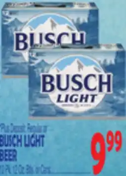 Bravo Supermarkets BUSCH LIGHT BEER offer