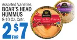 Bravo Supermarkets BOAR'S HEAD HUMMUS offer