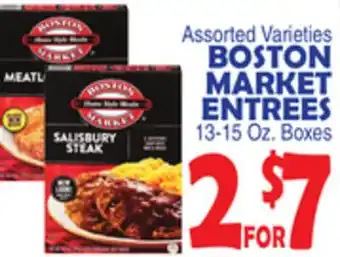 Bravo Supermarkets BOSTON MARKET ENTREES offer