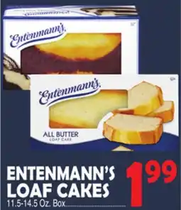 Bravo Supermarkets ENTENMANN'S LOAF CAKES offer