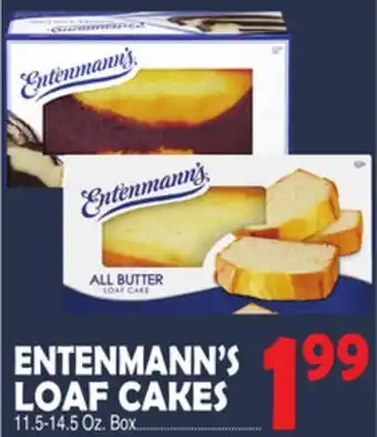 Bravo Supermarkets ENTENMANN'S LOAF CAKES offer