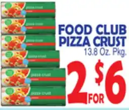 Bravo Supermarkets FOOD CLUB PIZZA CRUST offer