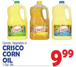 Bravo Supermarkets CRISCO CANOLA, VEGETABLE OR CORN OIL offer