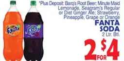 Bravo Supermarkets FANTA SODA offer