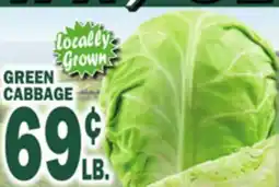 Bravo Supermarkets GREEN CABBAGE offer