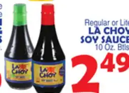 Bravo Supermarkets LA CHOY SOY SAUCE offer