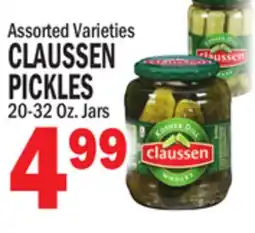 Bravo Supermarkets CLAUSSEN PICKLES offer