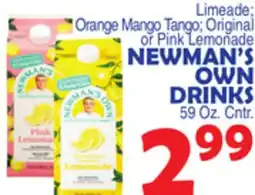 Bravo Supermarkets NEWMAN'S OWN DRINKS offer