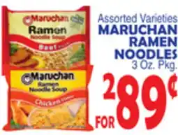 Bravo Supermarkets MARUCHAN RAMEN NOODLES offer