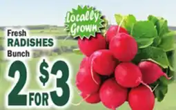 Bravo Supermarkets FRESH RADISHES offer
