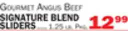 Bravo Supermarkets SIGNATURE BLEND SLIDERS offer