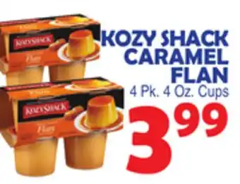 Bravo Supermarkets KOZY SHACK CARAMEL FLAN offer