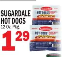 Bravo Supermarkets SUGARDALE HOT DOGS offer
