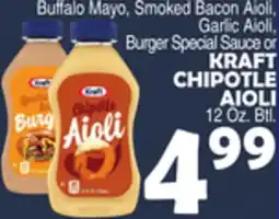 Bravo Supermarkets KRAFT CHIPOTLE AIOLI offer