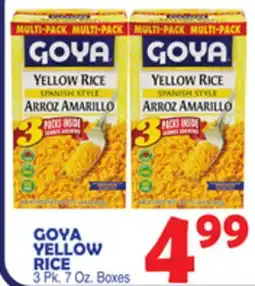 Bravo Supermarkets GOYA YELLOW RICE offer