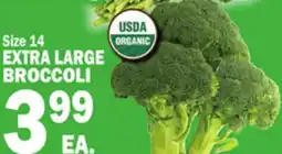 Bravo Supermarkets EXTRA LARGE BROCCOLI offer