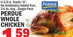 Bravo Supermarkets PERDUE WHOLE CHICKEN offer