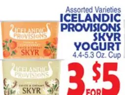 Bravo Supermarkets ICELANDIC PROVISIONS SKYR YOGURT offer