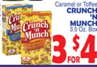 Bravo Supermarkets CRUNCH'N MUNCH offer